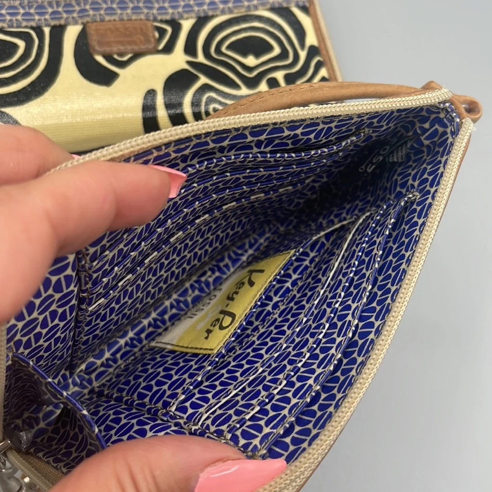 Fossil Set Zip Wallet and Wristlet